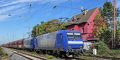 2022-10-12-078 Ratingen Lintorf 145 097 (vorne) und 145 008
