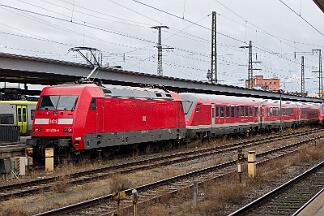 2025-01-29-007 Nürnberg Hbf 101 009 mit München-Nürnberg-Express