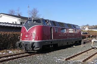 2025-02-01-005 Winterberg Sonderfahrt mit den Hammer Eisenbahnfreunden nach Winterberg. V200 033