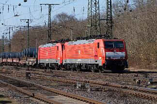 2025-03-02-027 Köln Gremberg 189087 hinten, 189 071 vorne