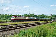 2025-06-18-003 Dortmund Somborn 101 001 und 103 245 von Stralsund nach Koblenz.