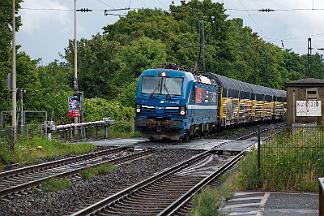 2025-07-14-070 Bonn Mehlem 192 016 hat über 6 Stunden in Mehlem gestanden und fährt jetzt weiter Richtung Köln.