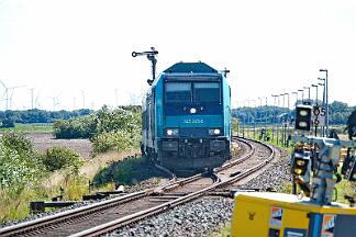 2025-08-18-045 Emmelsbüll Lehnshallig 245 205 nach Westerland.