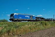 2025-08-18-061 Emmelsbüll Lehnshallig 247 908 mit Autozug nach Westerland.