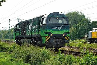 2025-09-08-016 Dortmund Somborn Aixrail 272 407 Lz nach Dortmund.