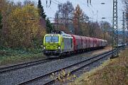 2025-12-03-003 Dortmund Barop Umgeleitete 248 037 mit Güterzug