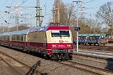 101 001 - 2025-03-08-003 Dortmund Mengede 101 001 mit AKE-Sonderzug nach Hameln.