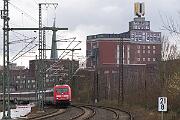 101 002 - 2025-03-12-020 Dortmund Hafen 101 002 mit EC 9 nach Zürich
