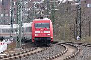 101 066 - 2025-03-12-015 Dortmund Hafen 101 066 mit IC 2013 nach Oberstdorf