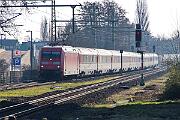 101 134 - 2025-03-08-014 Dortmund Mengede 101 134 mit EC 9, aktuell umgeleitet über Mengede.