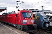102 005 - 2025-01-27-045 Nürnberg Hbf München-Nürnberg-Express mit 102 005 und 1463 218