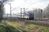 110 261 - 115 261 - 2025-02-08-005 Dortmund Somborn 115 261 mit DZ 28998 Stuttgart - Dortmund Signal-Iuna-Park.