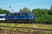 111 054 - 2025-07-01-003 Dortmund Somborn 111 054 mit RE 11 nach Hamm.