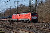 189 087 - 2025-03-02-026 Köln Gremberg 189087 hinten, 189 071 vorne