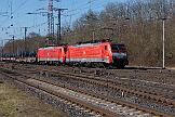189 087 - 2025-03-02-028 Köln Gremberg 189087 hinten, 189 071 vorne
