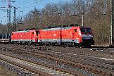 189 087 - 2025-03-02-029 Köln Gremberg 189087 hinten, 189 071 vorne