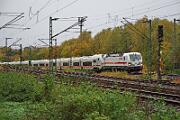 193 440 - 2025-11-01-026 Dortmund Somborn 193 440 zieht ICE 1149 von Düsseldorf nach Berlin. 193 448 schiebt. Es handelt sich um die zweite Fahrt des ICE-L mit Fahrgästen an Bord.