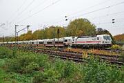 193 440 - 2025-11-01-027 Dortmund Somborn 193 440 zieht ICE 1149 von Düsseldorf nach Berlin. 193 448 schiebt. Es handelt sich um die zweite Fahrt des ICE-L mit Fahrgästen an Bord.