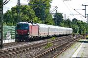 DSB3240 - 2025-08-20-007 Schleswig DSB 3240 mit EC nach Kopenhagen.