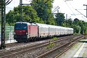 DSB3240 - 2025-08-20-008 Schleswig DSB 3240 mit EC nach Kopenhagen.