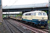 218 466 - 2025-04-18-007 Dortmund Marten Süd 218 466 im Bauzugdienst.