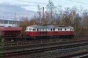232 141 - 2025-01-29-038 Bochum Ehrenfeld 232 141 der WFL, aus der S1 fotografiert.
