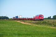 245 026 - 2025-08-18-037 Emmelsbüll Lehnshallig 245 026 nach Niebüll.