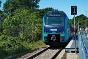526 039 - 2025-08-17-006 Boren Lindaunis Nach einer Viertelstunde wird 526 039 wieder nach Flensburg fahren.