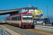 628 071 - 2025-08-18-027 Dagebüll Mole Dieser Triebwagen besteht aus 628 071 und 629 071.
