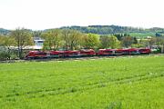 632 110 - 2025-04-27-020 Neuenrade Küntrop 632 105 (vorne) und 632 110 (hinten) fahren nach Fröndenberg.