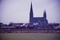 1988-50-023 Wadersloh Sonderzug mit 38 1772 und 64 289 nach Warstein.