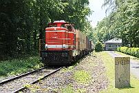 2022-05-27-087 Anröchte Mellrich WLE 36 Lz auf dem Weg nach Warstein zur Brauerei. Dort übernimmt sie den Bierzug.