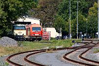 2024-08-31-008 Warstein WLE 23 und 21 transportieren heute den Bierzug von Warstein nach Lippstadt, und den Gegenzug zurück nach Warstein. Gegen 14:00 Uhr werden die Loks zur Brauerei...