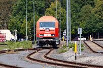 2024-08-31-011 Warstein WLE 23 und 21 transportieren heute den Bierzug von Warstein nach Lippstadt, und den Gegenzug zurück nach Warstein. Gegen 14:00 Uhr werden die Loks zur Brauerei...