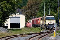 2024-08-31-015 Warstein WLE 23 und 21 transportieren heute den Bierzug von Warstein nach Lippstadt, und den Gegenzug zurück nach Warstein. Gegen 14:00 Uhr werden die Loks zur Brauerei...