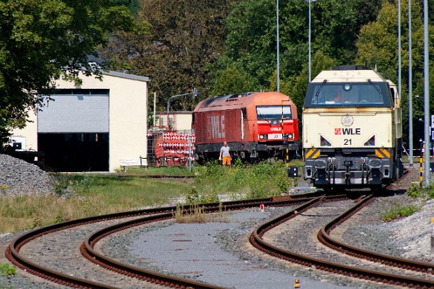 31.8.2024 Warstein am Tag vor dem Jubiläum