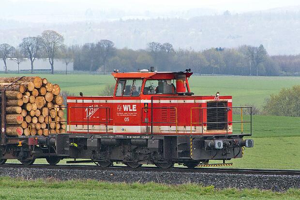 WLE Rund um Lokomotiven und Zügen auf der Westfälischen Landes-Eisenbahn WLE